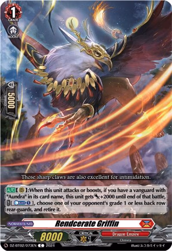 Rendcerate Griffin - C (DZ-BT02/073EN)