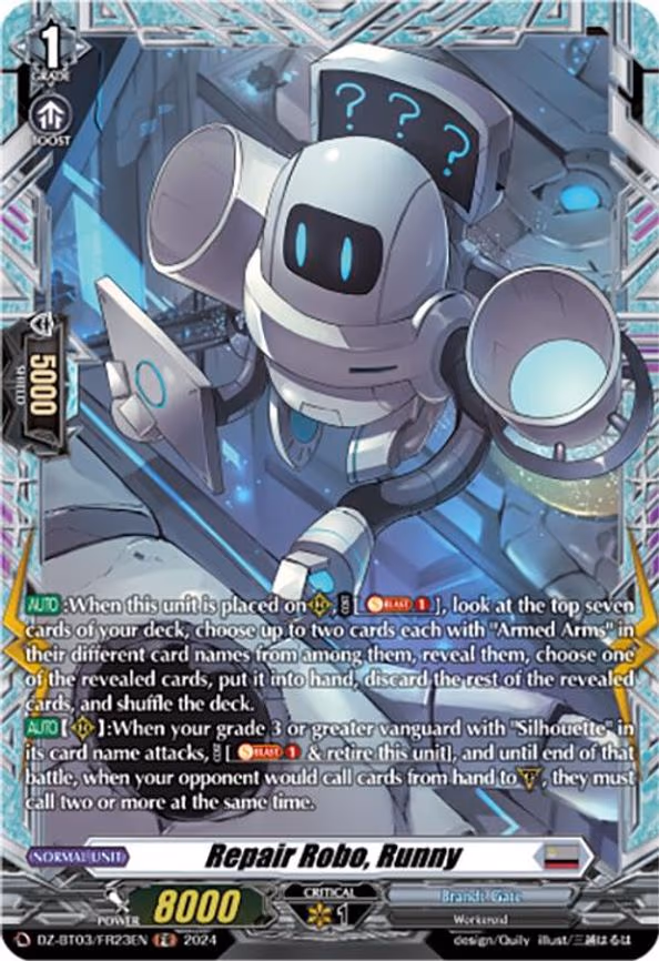 Repair Robo, Runny - FR (DZ-BT03/FR23EN)