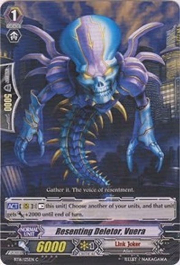 Resenting Deletor, Vuera - C (BT16/125EN)