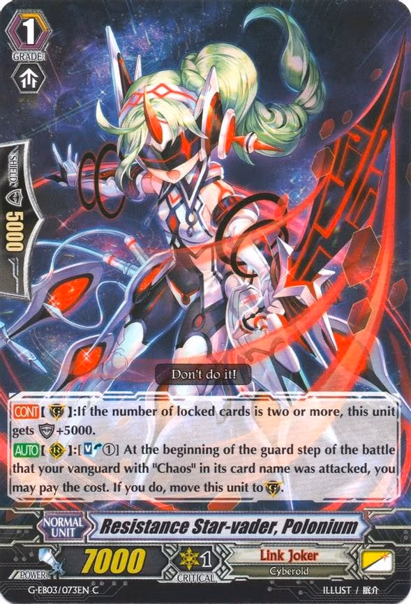 Resistance Star-vader, Polonium - C (G-EB03/073EN)