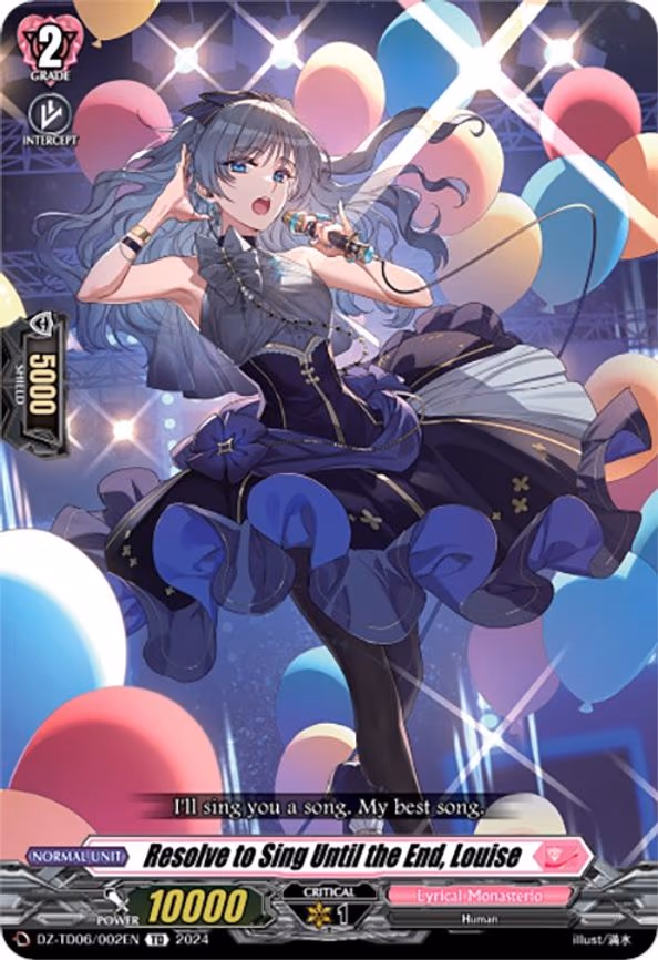 Resolve to Sing Until the End, Louise - TD (DZ-TD06/002EN)