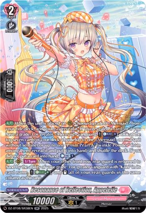 Resonance of Reflection, Appeleile - SR (DZ-BT08/SR38EN)