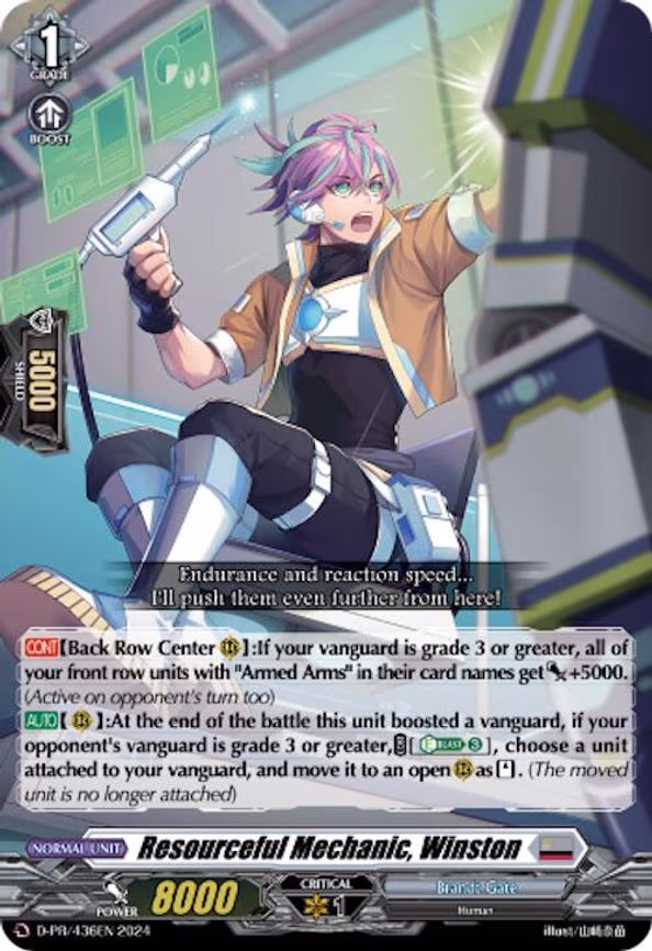 Resourceful Mechanic, Winston - PR (D-PR/436EN)