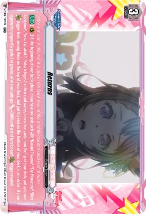 Returns - RR (V-TB01/017EN)