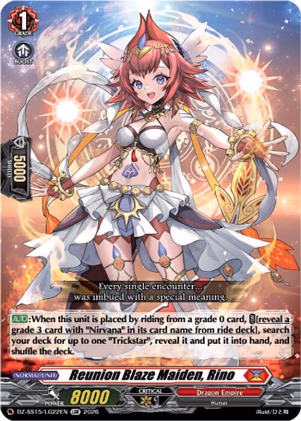 Reunion Blaze Maiden, Rino - LGR (DZ-SS15/LG22EN)
