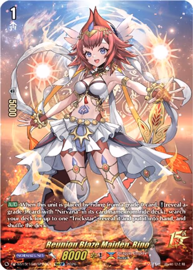 Reunion Blaze Maiden, Rino
