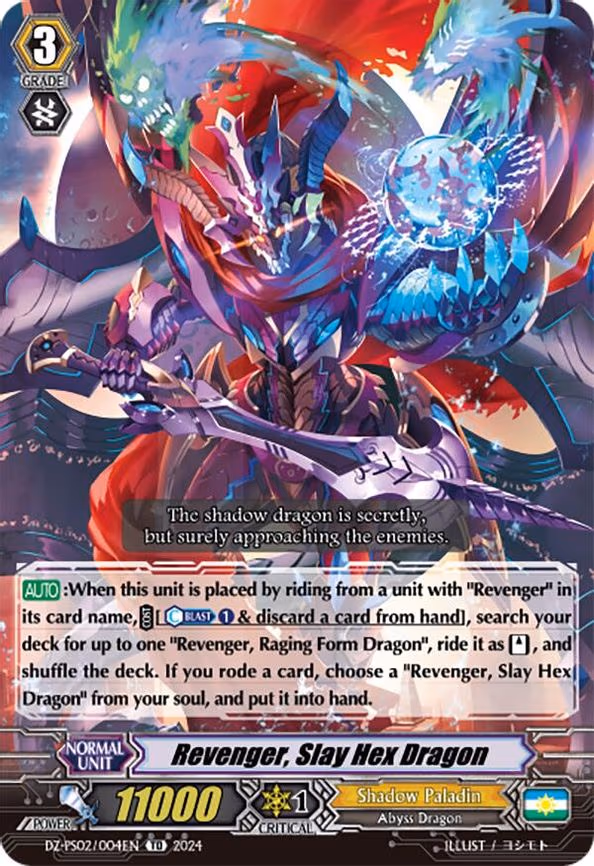 Revenger, Slay Hex Dragon - TD (DZ-PS02/004EN)