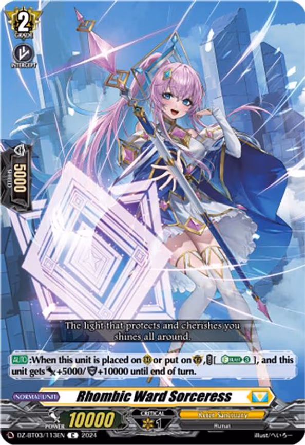Rhombic Ward Sorceress - C (DZ-BT03/113EN)