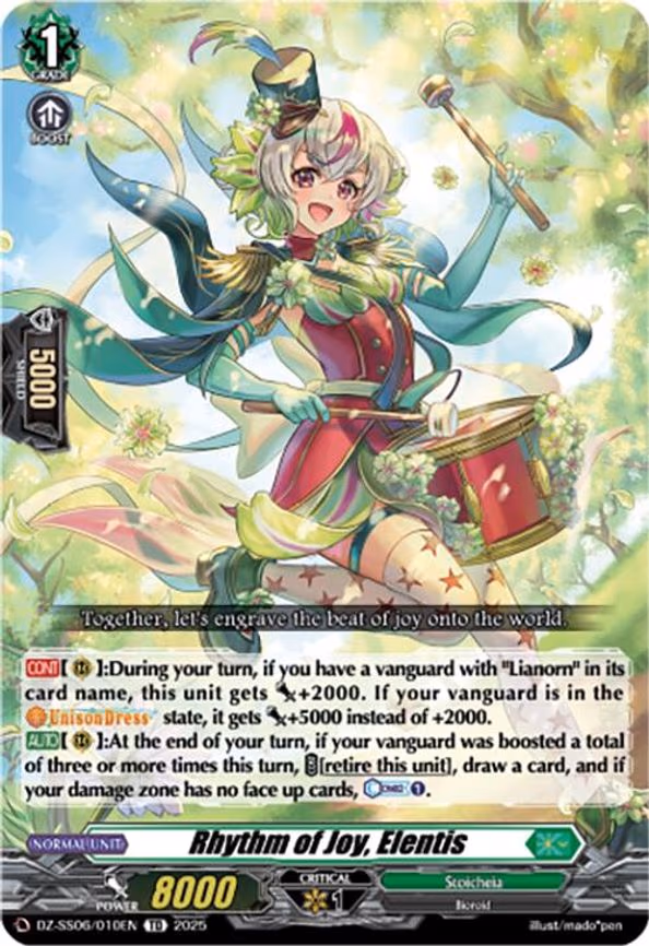 Rhythm of Joy, Elentis