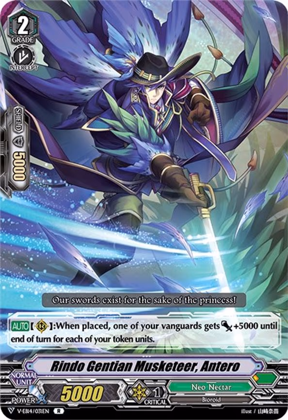 Rindo Gentian Musketeer, Antero - R (V-EB14/031EN)