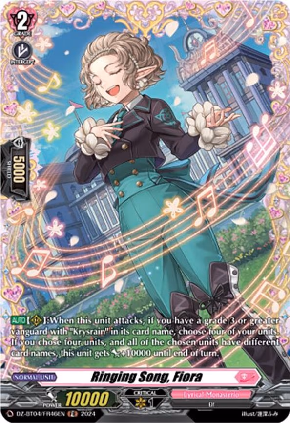 Ringing Song, Fiora - FR (DZ-BT04/FR46EN)