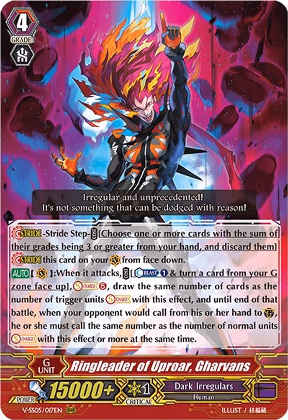 Ringleader of Uproar, Gharvans - RRR (V-SS05/017EN)
