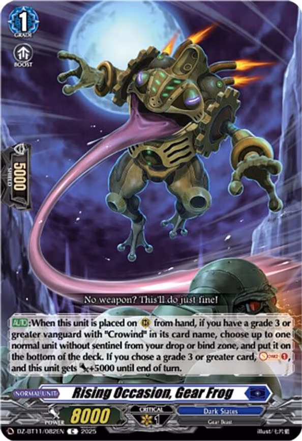 Rising Occasion, Gear Frog - C (DZ-BT11/082EN)
