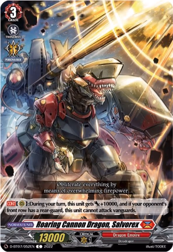 Roaring Cannon Dragon, Salvorex - C (D-BT07/052EN)