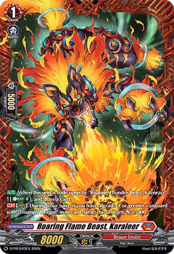 Roaring Flame Beast, Karaleor
