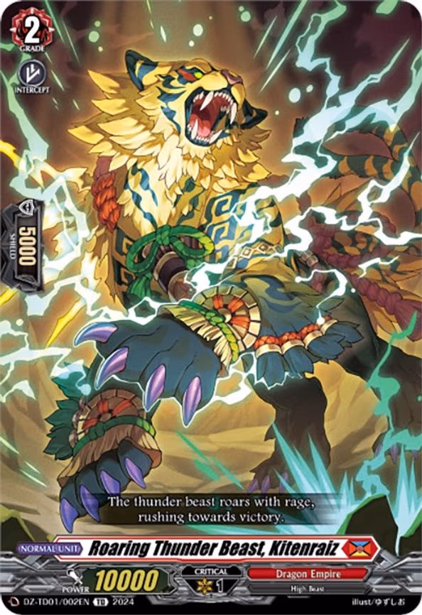 Roaring Thunder Beast, Kitenraiz - TD (DZ-TD01/002EN)
