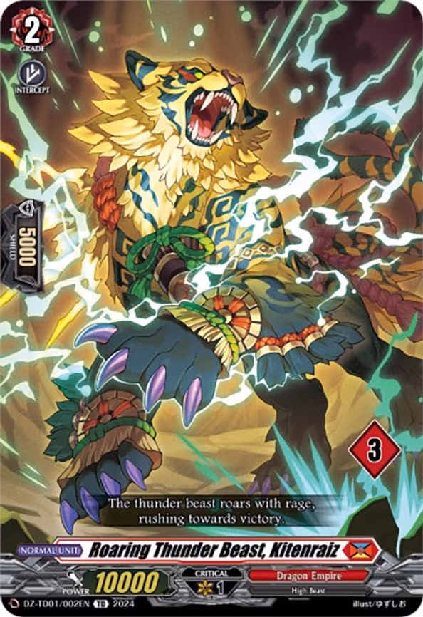 Roaring Thunder Beast, Kitenraiz - TD (DZ-TD01/002EN)