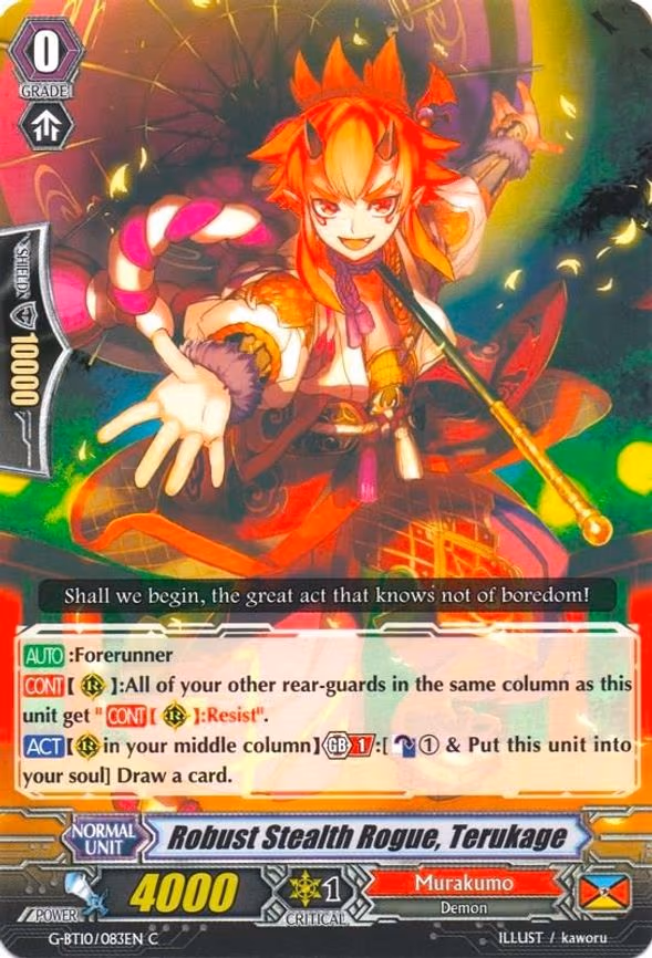 Robust Stealth Rogue, Terukage - C (G-BT10/083EN)