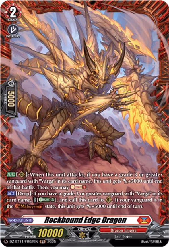 Rockbound Edge Dragon - FR (DZ-BT11/FR02EN)