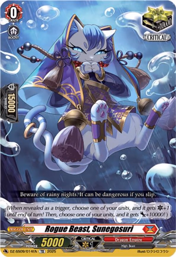 Rogue Beast, Sunegosuri