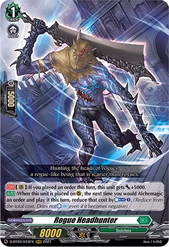 Rogue Headhunter - RRR (D-BT02/010EN)