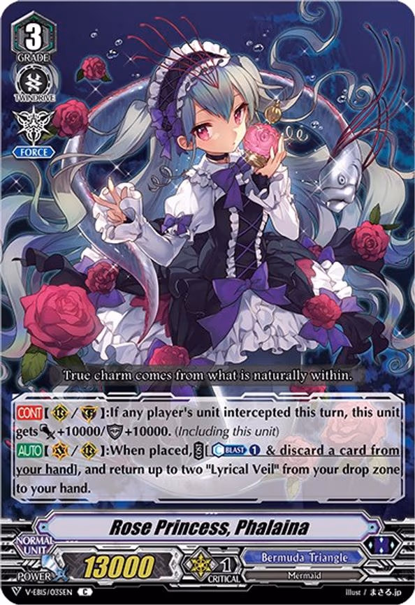 Rose Princess, Phalaina - C (V-EB15/035EN)