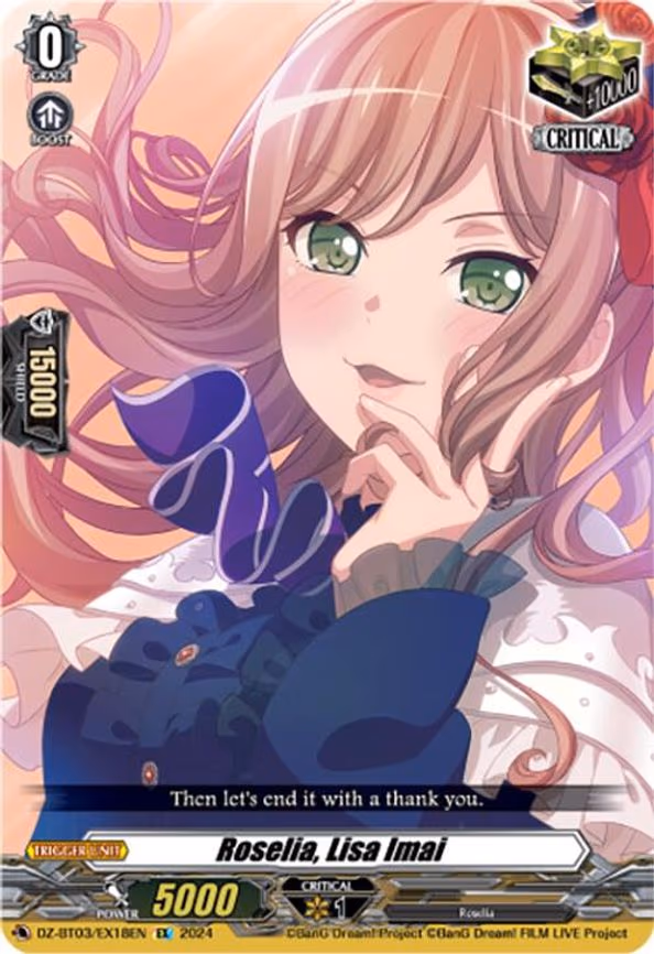 Roselia, Lisa Imai - EX (DZ-BT03/EX18EN)