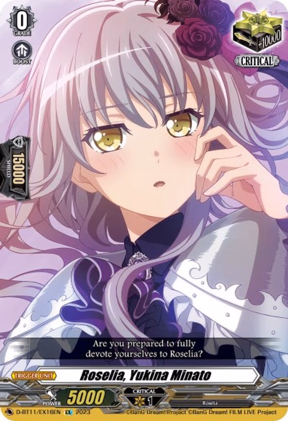 Roselia, Yukina Minato - EX (D-BT11/EX16EN)