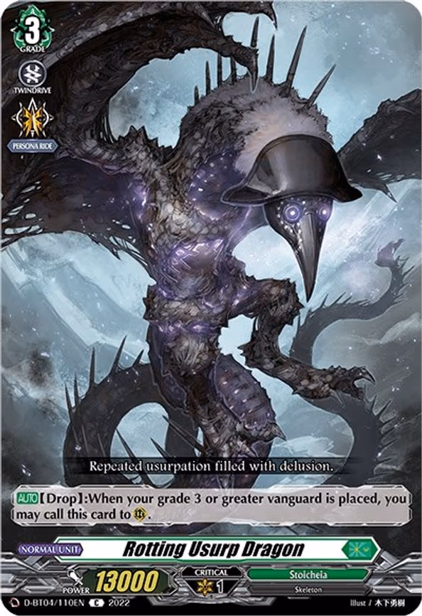 Rotting Usurp Dragon - C (D-BT04/110EN)