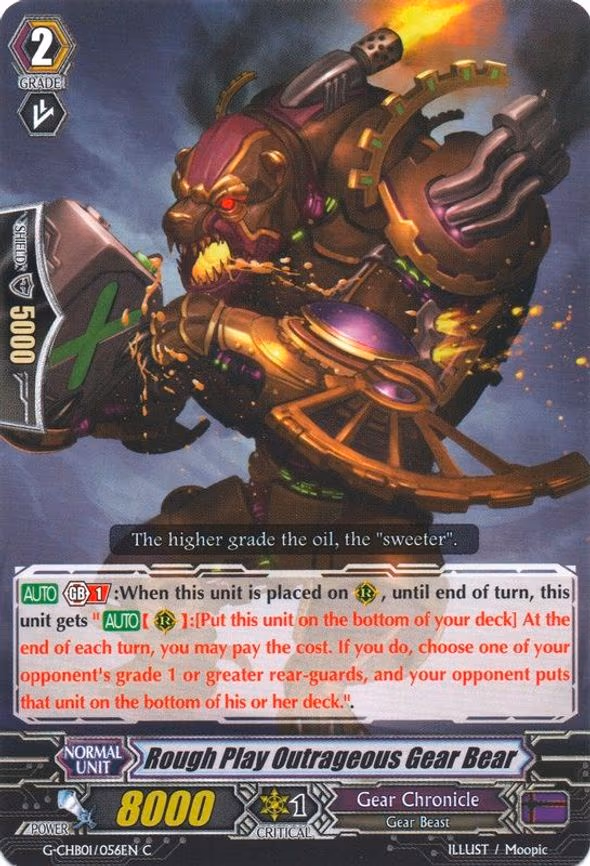 Rough Play Outrageous Gear BeaR - C (G-CHB01/056EN)