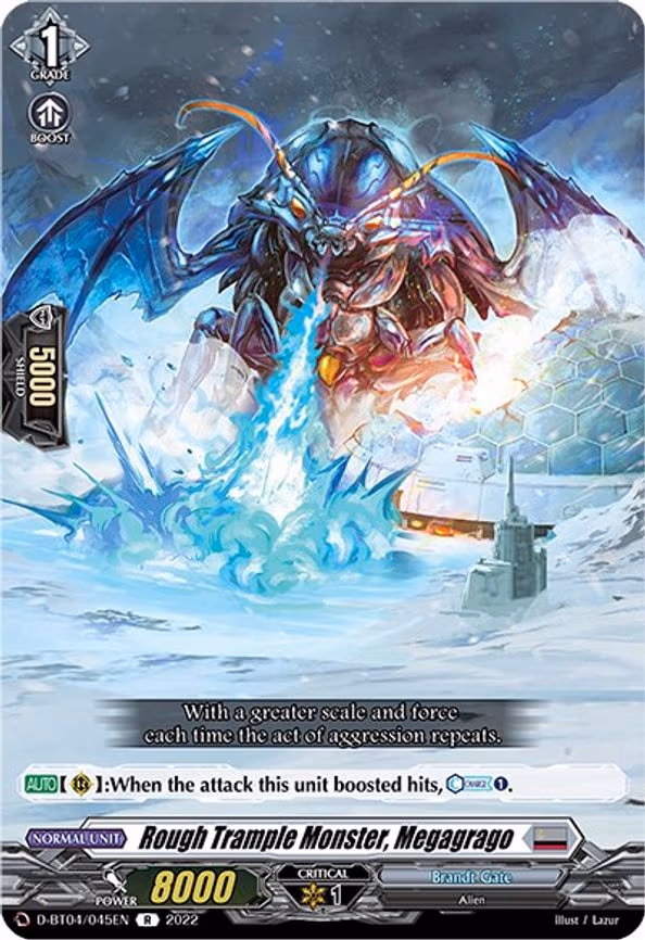 Rough Trample Monster, Megagrago - R (D-BT04/045EN)