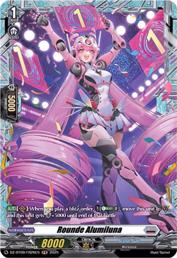 Rounde Alumiluna - Frame Rare (DZ-BT09/FR26EN)