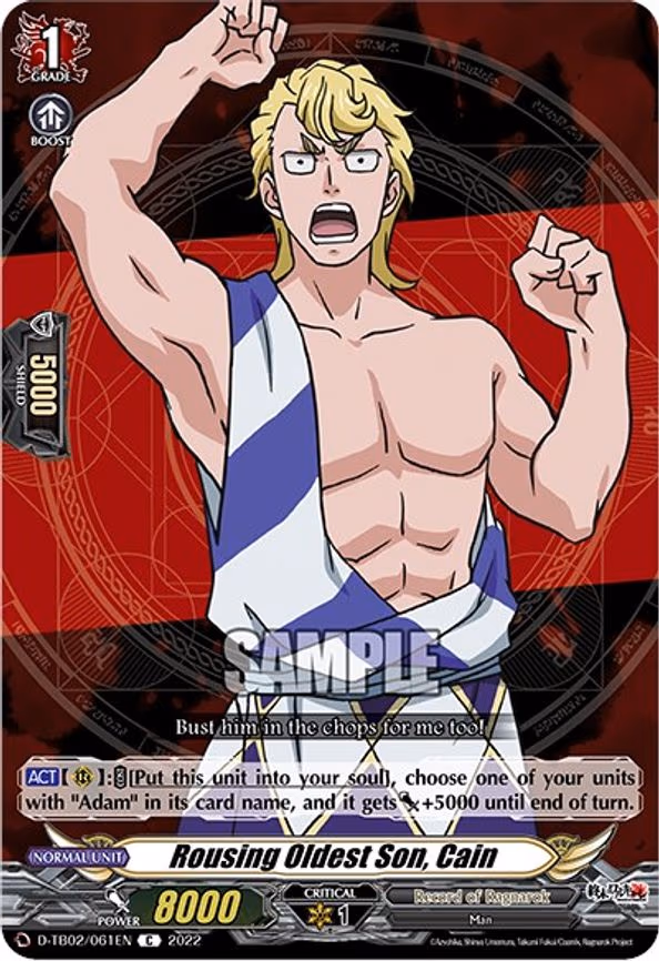 Rousing Oldest Son, Cain - C (D-TB02/061EN)