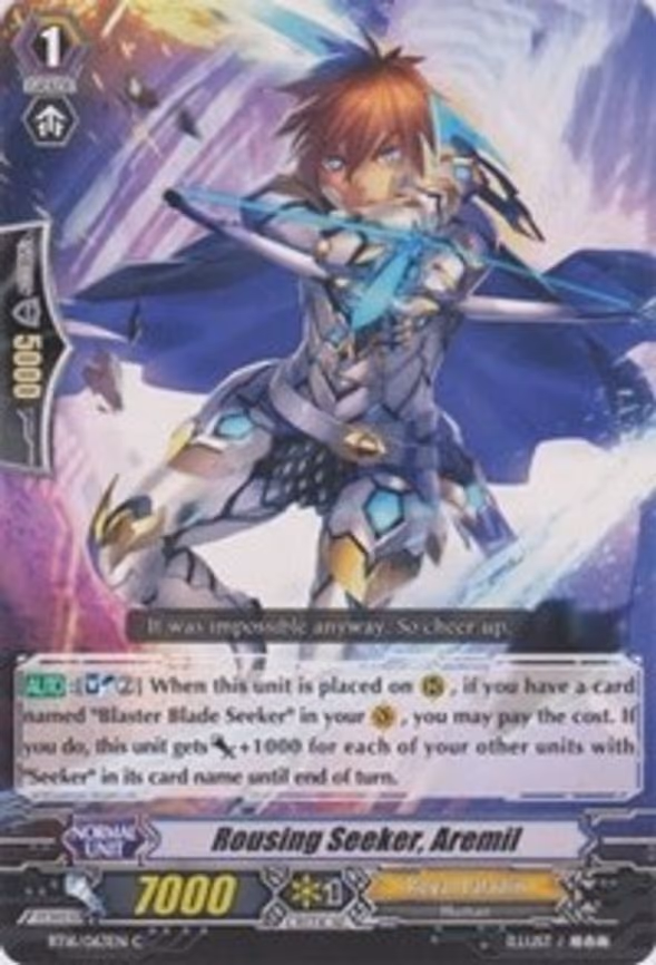 Rousing Seeker, Aremil - C (BT16/063EN)