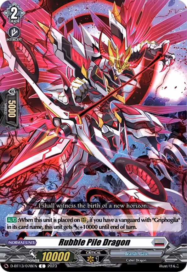 Rubble Pile Dragon - C (D-BT13/078EN)