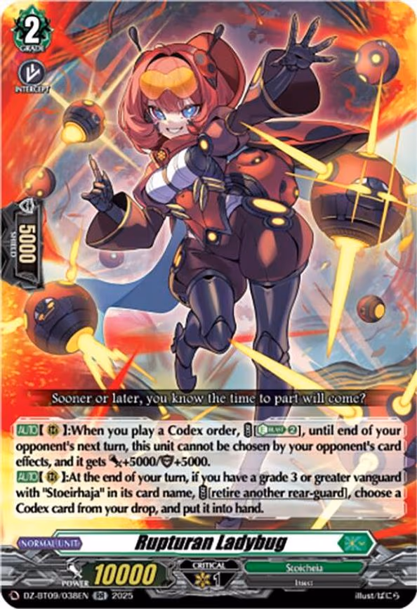 Rupturan Ladybug - RR (DZ-BT09/038EN)