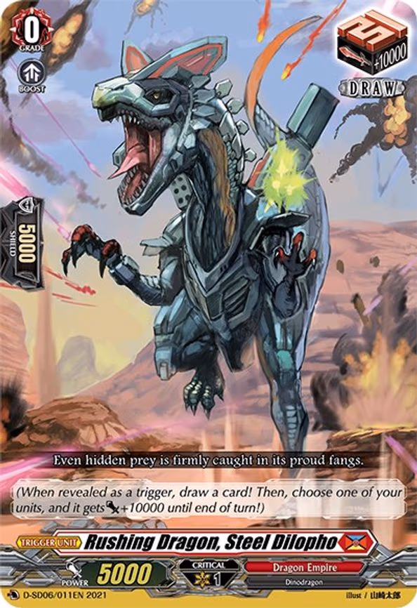 Rushing Dragon, Steel Dilopho