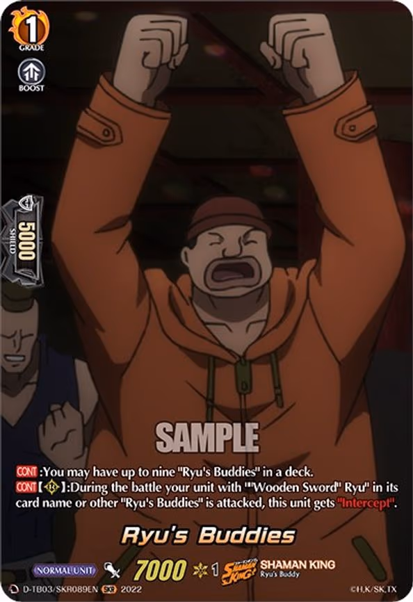 Ryu's Buddies - SKR (D-TB03/SKR089EN)