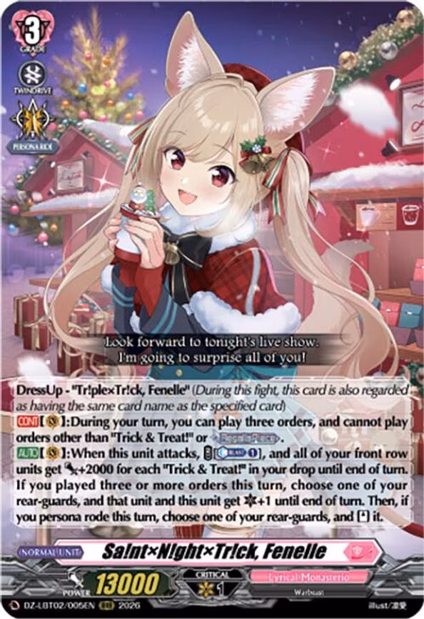 Sa!ntN!ghtTr!ck, Fenelle - RRR (DZ-LBT02/005EN)