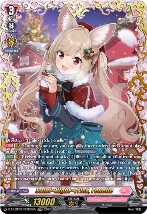 Sa!ntN!ghtTr!ck, Fenelle - Double Frame Rare (DZ-LBT02/FFR05EN)