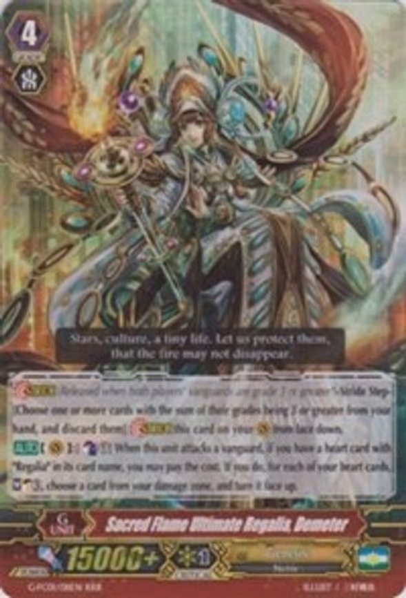 Sacred Flame Ultimate Regalia, Demeter - RRR (G-FC01/011EN)