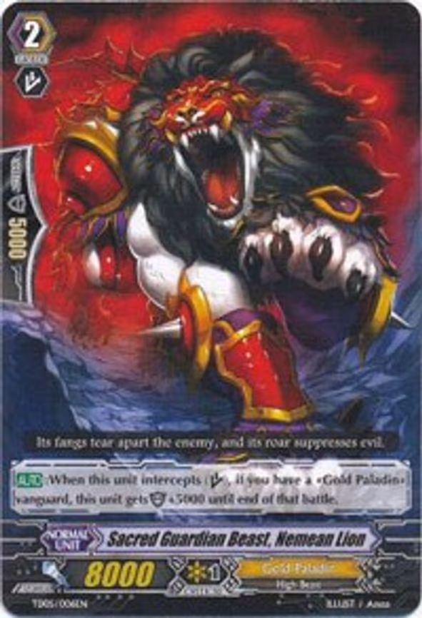 Sacred Guardian Beast, Nemean Lion