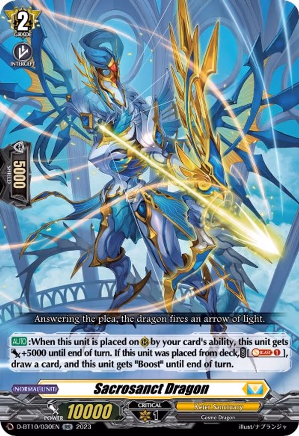 Sacrosanct Dragon - RR (D-BT10/030EN)