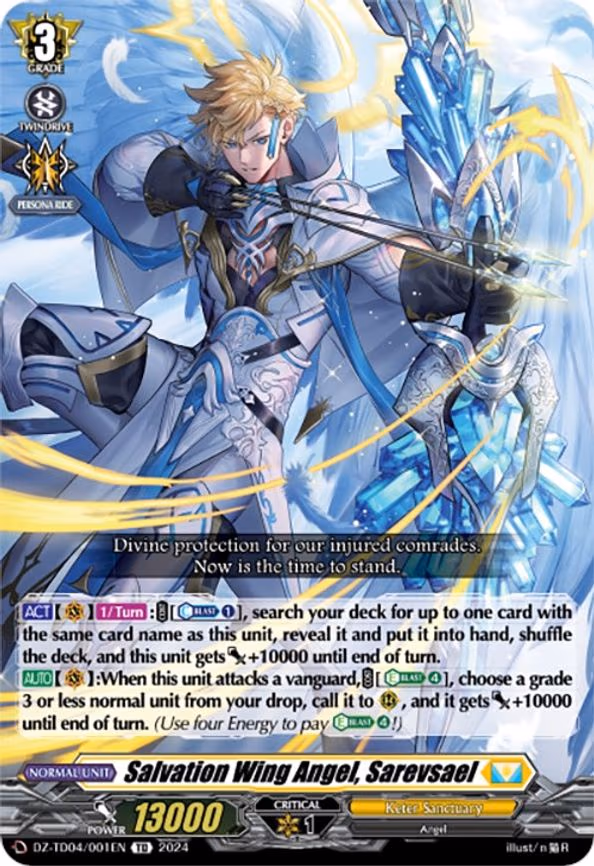 Salvation Wing Angel, Sarevsael - TD (DZ-TD04/001EN)
