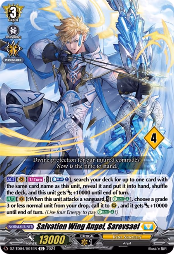 Salvation Wing Angel, Sarevsael - TD (DZ-TD04/001EN)