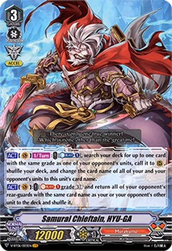 Samurai Chieftain, HYU-GA - VR (V-BT06/003EN)