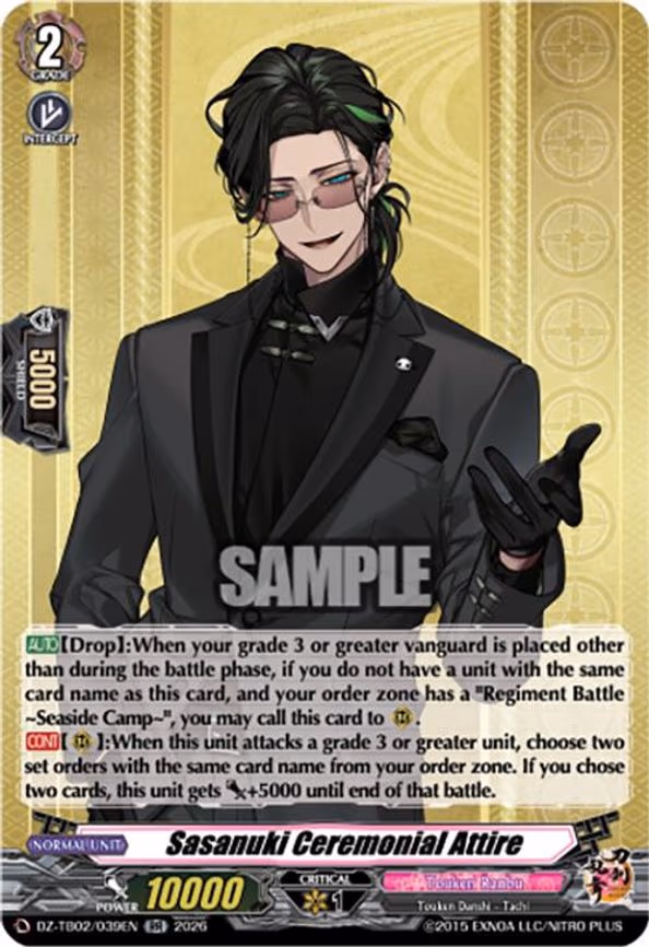 Sasanuki Ceremonial Attire - RR (DZ-TB02/039EN)