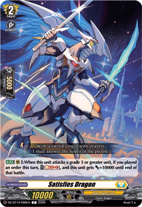 Satisfies Dragon - C (DZ-BT14/099EN)