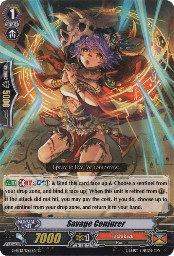 Savage Conjuror - C (G-BT13/083EN)