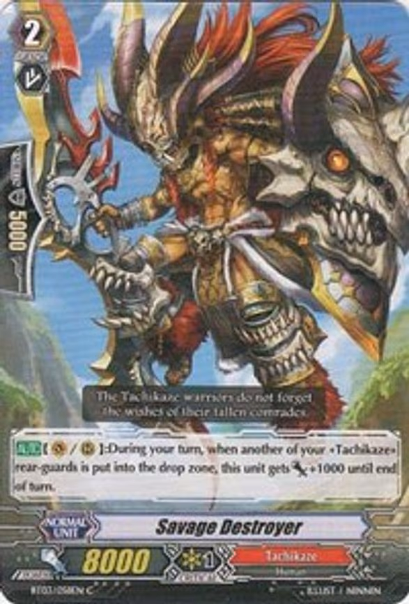 Savage Destroyer - C (BT03/058EN)